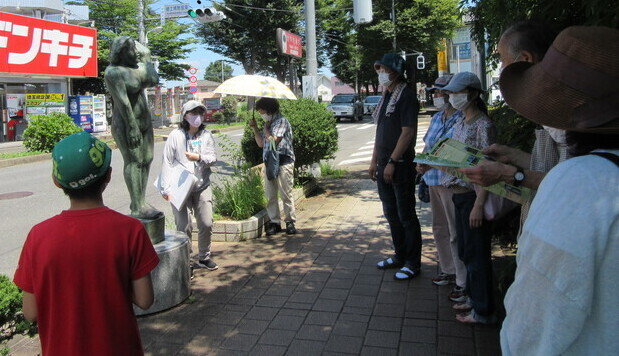 ケヤキロードギャラリー×冬の文化財散歩　けやき通りと志木街道を歩こう